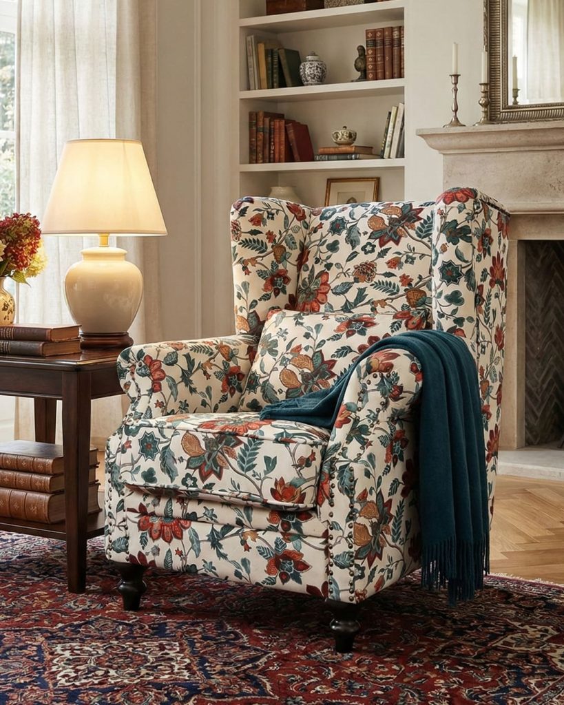 Slumberzone Floral-Vintage-Chair